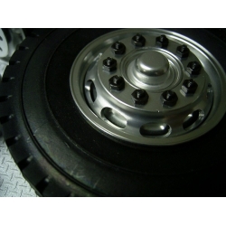 1/14 rc car truck 26 x 47mm pair wide wheel for Tamiya Man r470 power steering