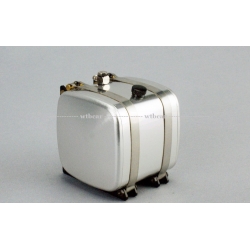 1/14 steel Metal 52mm fuel tank for tamiya truck tractor man scania or hydraulic use**