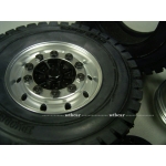 1 pair CNC wheels front wheel for Tamiya 1/14 truck HEX version 