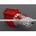 Metal CVT transmission box for 1/14 Tamiya tractor 