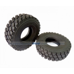 1 pair DAKAR rubber tyre tire 32mm x 100mm for Tamiya 1/14 truck offroad modify