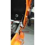 metal wtbcar 2nd desk body battery holder set for tamiya 1/14 benz 3363 