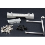 welding 1/14 wtbcar tail lift tripping plate with 4 cylinders for Tamiya DIY option