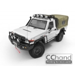 Metal front bumper + side fence + side pedal for 1/10 Toyota LC70