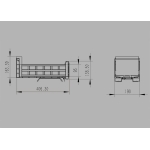 metal welding made box truck unit 1/14 for tamiya DIY option *