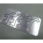 metal holder mount  for 1/14 tamiya Man Sun Visor Sunvisor Plate Cover