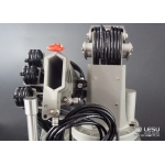 LESU 1/14 RC Model Parts Hydraulic Truck Crane W/ Control Valve gear Pump for Dumper