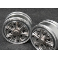 Front axle wheels a pair for 1 axle 1/14 tamiya US / Eur truck version 