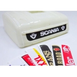 1/14 sticker for tamiya SCANIA top high head topline cab #2 michelin