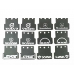 Rubber Mud Flaps pair for tamiya 1/14 RC Mercedes benz 3363 1851 