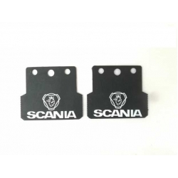 Rubber Mud Flaps pair for tamiya 1/14 RC R470 R620 SCANIA