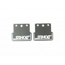 Rubber Mud Flaps pair for tamiya 1/14 RC Scania etc Stiholt