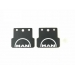 Rubber Mud Flaps pair for tamiya 1/14 RC TGX MAN 