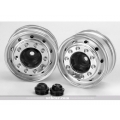 Front Lesu wheels set a pair for 1/14 Tamiya one power axle use 4x4 6x6 8x8