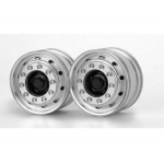 Front Lesu wheels set a pair for 1/14 Tamiya one axle use Volvo FH16 Scania Man 3363*