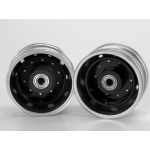 Front Lesu wheels set a pair for 1/14 Tamiya one axle use Volvo FH16 Scania Man 3363*
