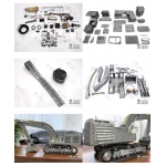 LESU 1/14 Hydraulic Carter 374 Excavator Kit CAT 374F Metal Truck Tracks Sprocket