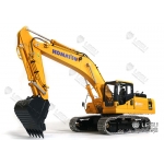 LESU 1/14 Hydraulic komatsu Excavator Kit 360 Metal Truck Tracks 