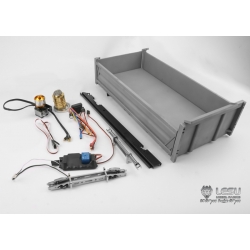 hydraulic three-way dump truck tipper KIT SET fit 1/14 tamiya tractor