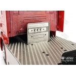 lesu metal rear cab panel block w/ tube stand for Tamiya 1/14 