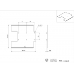 lesu 3 parts a set spolier pancel w/LED for 1/14 tamiya Volvo 6X4