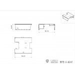 lesu 3 parts a set spolier pancel w/LED for 1/14 tamiya scania R470