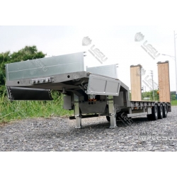 Heavy duty X Lower bed loader trailer Pendel for 1/14 RC tamiya w/ hydraulic system 