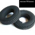 1/14 michelin rc car truck 2 pcs 20mm rubber  tyre tire #8 for trailer Tamiya*