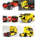 metal Cab head JX model 1/14 Man F2000 4X2 semi tractor truck