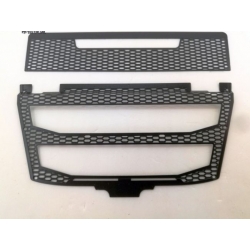 metal front black grill cover for tamiya 1/14 56360 Volvo  FH16