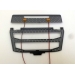 metal front black grill cover for tamiya 1/14 56360 Volvo plus a pair Led FH16