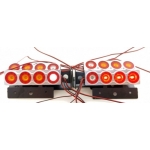 1/14 metal base rear tail light led lamp electrical Japanese style 