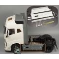 side skirt led and spoiler set for 1/14 Tamiya Volvo FH16