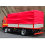  JX Man F2000 truck OP parts Lorry cloth cover with metal frame and hot foil sticker**