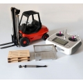 metal 1/14 Hydraulic RC Forklift 1/14 with rc remote 