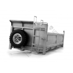 475mm  1/14 LESU Tipper Truck Dump parts DIY use ( unpainted ) Heavy weight 8x8