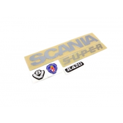 chrome sticker parts for 1/14 Tamiya Scania R470  truck Tractor w/ mirror sticker