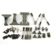 1/14 Rc parts for Tamiya Scania / Man truck  double axles suspension*
