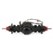 1/14 rc car truck parts for Tamiya 4X4 6X4 all Metal Rear red Axle #4 w/ diff lock 