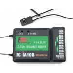 Flysky white FS-I6S 10ch 2.4G AFHDS 2A RC Transmitter Control w/ FS-iA10B Receiver