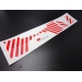 pre cut Red and white bumper warning stickers for Tamiya 1/14 RC Tractor Arocs 3363