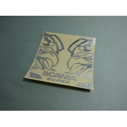 decal sticker parts for tamiya 1/14 RC Track Scania