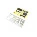 decal sticker parts for dashboard tamiya 1/14 RC Tractor  Man TGX