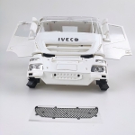 Iveco 480 Stralis X-way 1/14 unpainted body cab set in white color