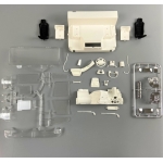 Iveco 480 Stralis X-way 1/14 unpainted body cab set in white color