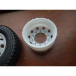 1/14 unpainted plastic wheel for color spray on it 2 pcs a set