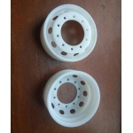 1/14 unpainted plastic wheel for color spray on it 2 pcs a set  25mm width