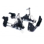 1/14 2021 front axle airbag suspension with shock for tamiya scania volvo X-8022-A
