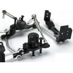 1/14 2021 front axle airbag suspension with shock for tamiya scania volvo X-8022-A