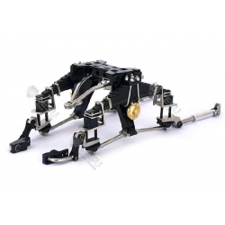 1/14 2021 rear double axle airbag suspension with shock for tamiya 3348 Arocs 9mm raise up